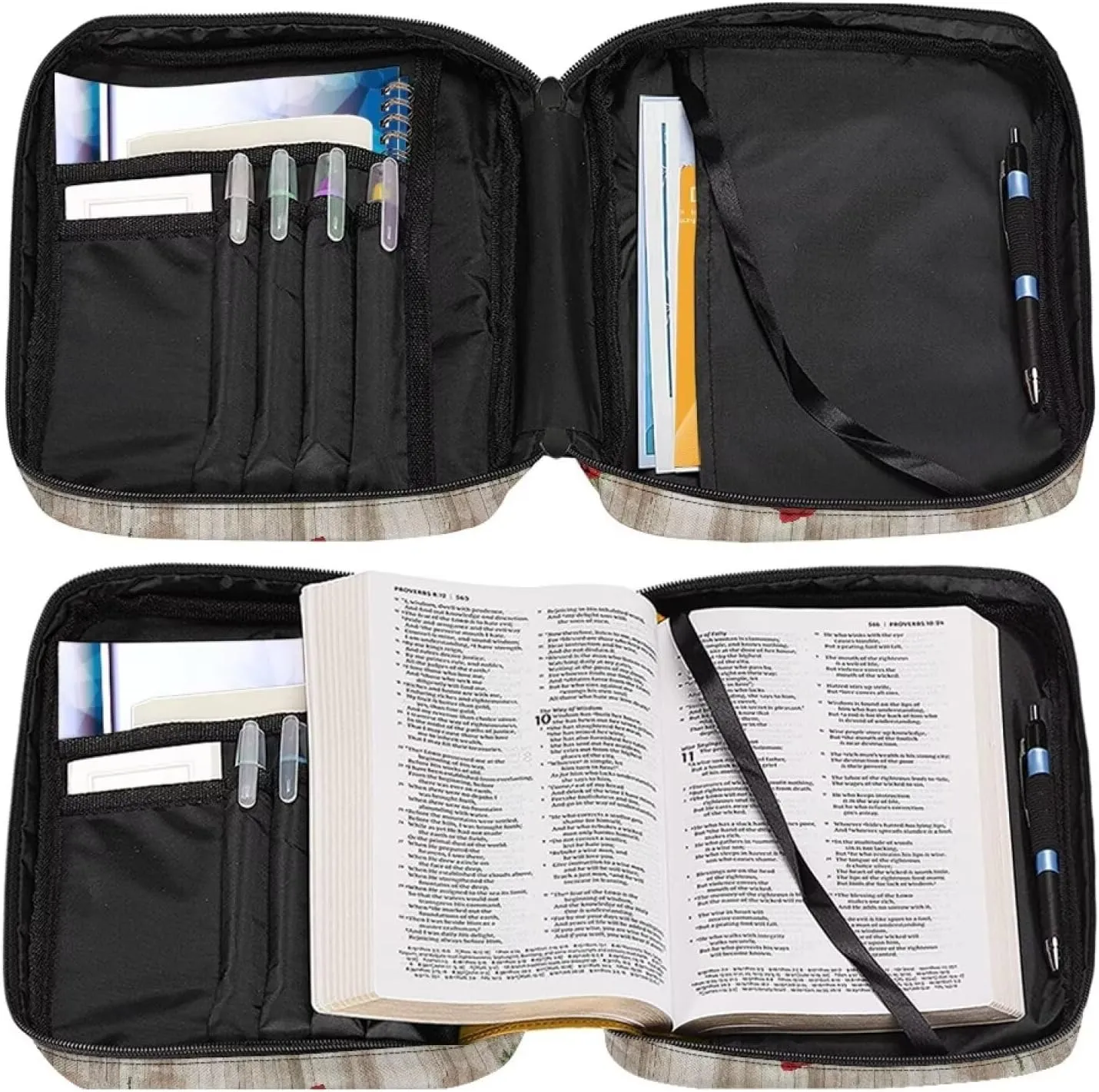 Bible Covers for Women Men with Pockets Personalized Bible Covers for Women Men Western Bible Case
