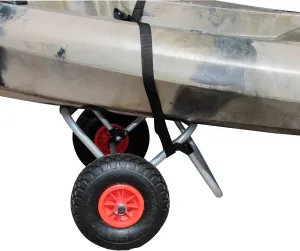 BKC UH-KC271 Two-Wheeled Cart for Kayaks, Stand Up Paddle Boards, Canoes - Easy Overland Transport at the Lake, Beach, or Reservoir