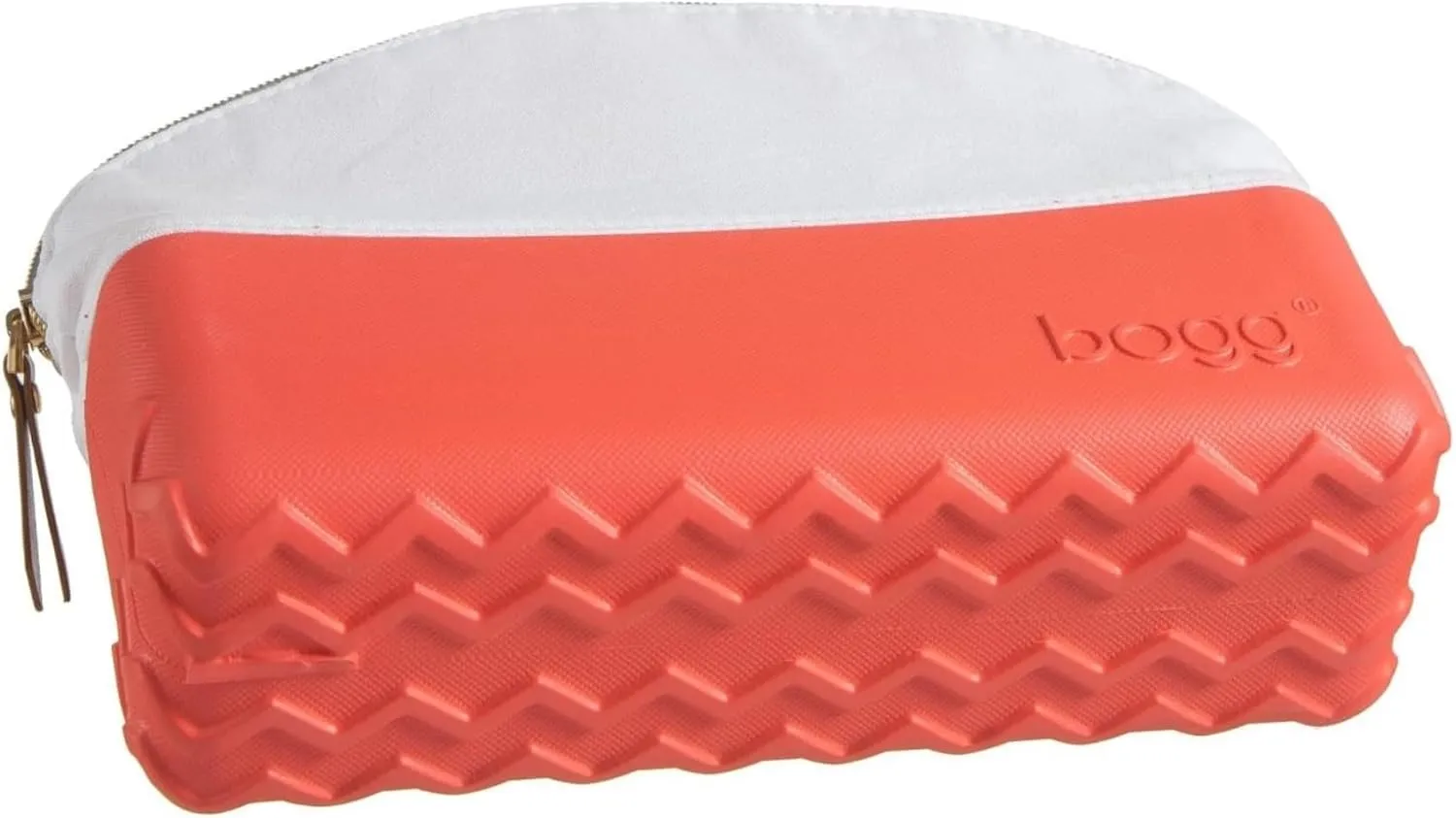 BOGG BAG - Beauty and the Bogg - Coral Me Mine - Cosmetic Makeup Bag - 9in x 7in x 3in - Waterproof Pouch - Travel Organizer - Beauty Case