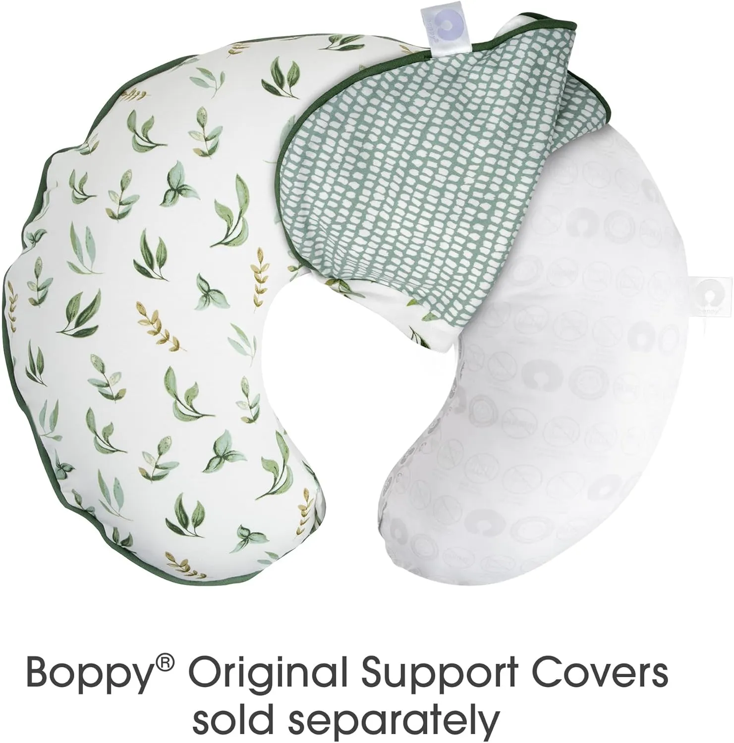 Boppy Bare Naked Original Nursing Pillow, Pillow Only, Cover Sold Separately, Ergonomic Nursing Essentials for Breastfeeding and Bottle Feeding, with Firm Fiber Fill