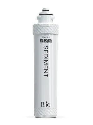 Brio Water Cooler Filter - Sediment - Compatible with Brio 300, 400, 500, 600, 700 Series - Easy Twist-On Replacement - 1 Count