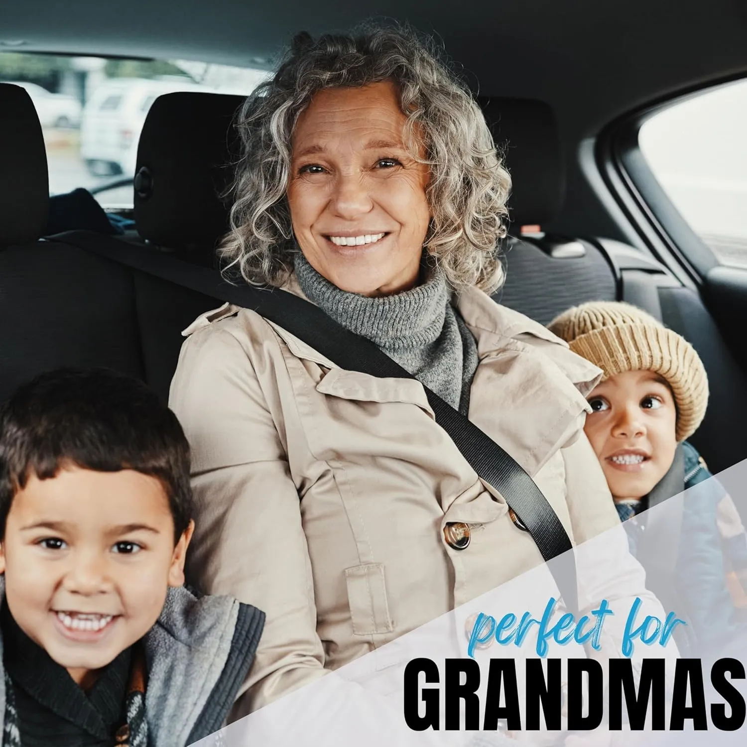 Brooke & Jess Designs Tote Bag for Grandma – Sturdy Canvas Grandma Tote w/Zipper & Inner Pocket Grandma Bag for Everyday Use