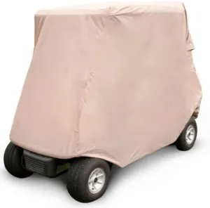 Budge Heavy Duty Breathable Storage Golf Cart Cover, 87" L x 45.5" W x 59" H