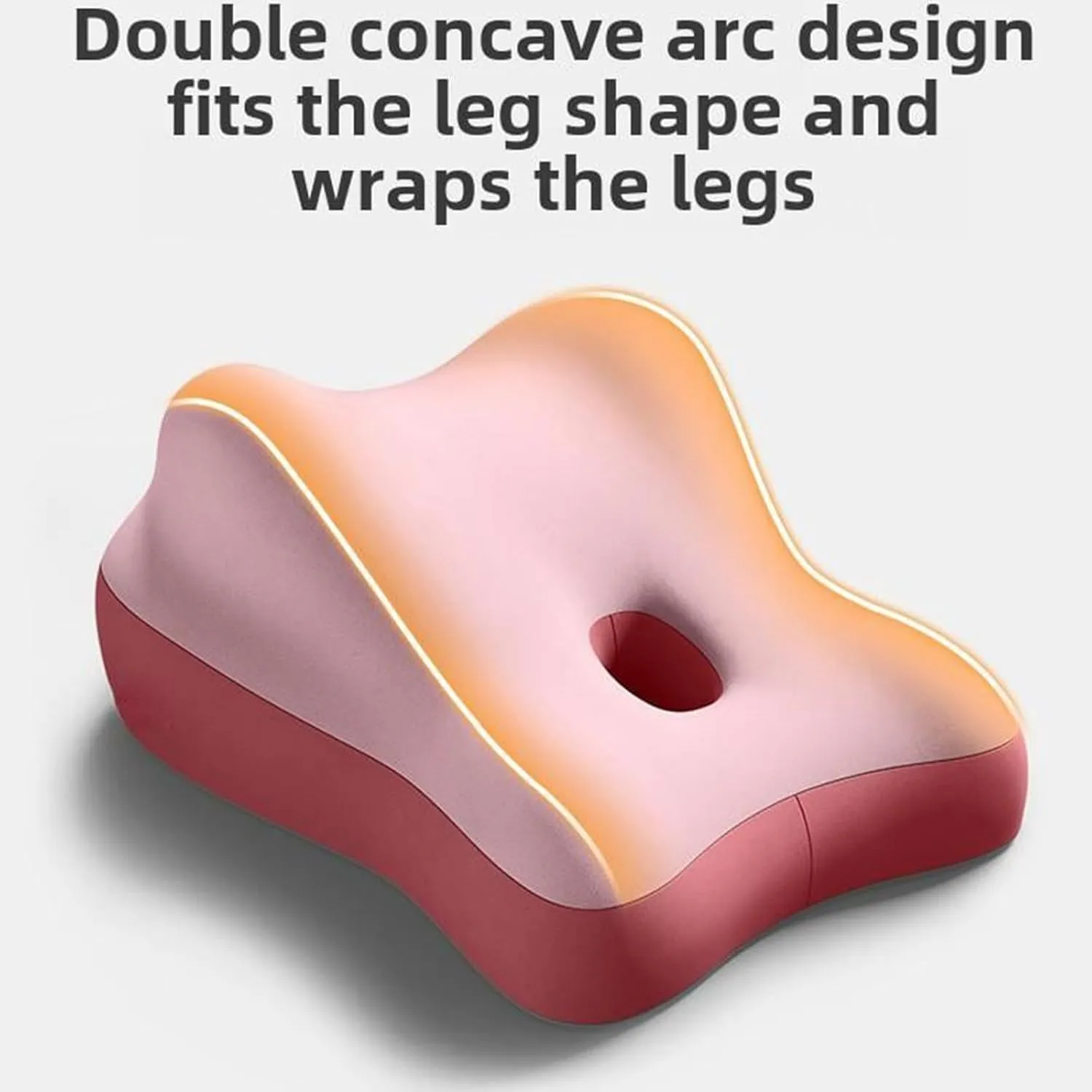 Butt Cushion for Couples, Low-Profile Design Couples Pillow for Intimacy, Wedge Pillow Memory Foam, Recovers After Impact, Provides Intimacy Support (D)