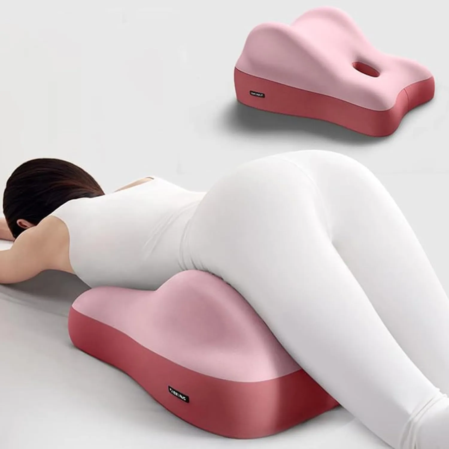 Butt Cushion for Couples, Low-Profile Design Couples Pillow for Intimacy, Wedge Pillow Memory Foam, Recovers After Impact, Provides Intimacy Support (D)