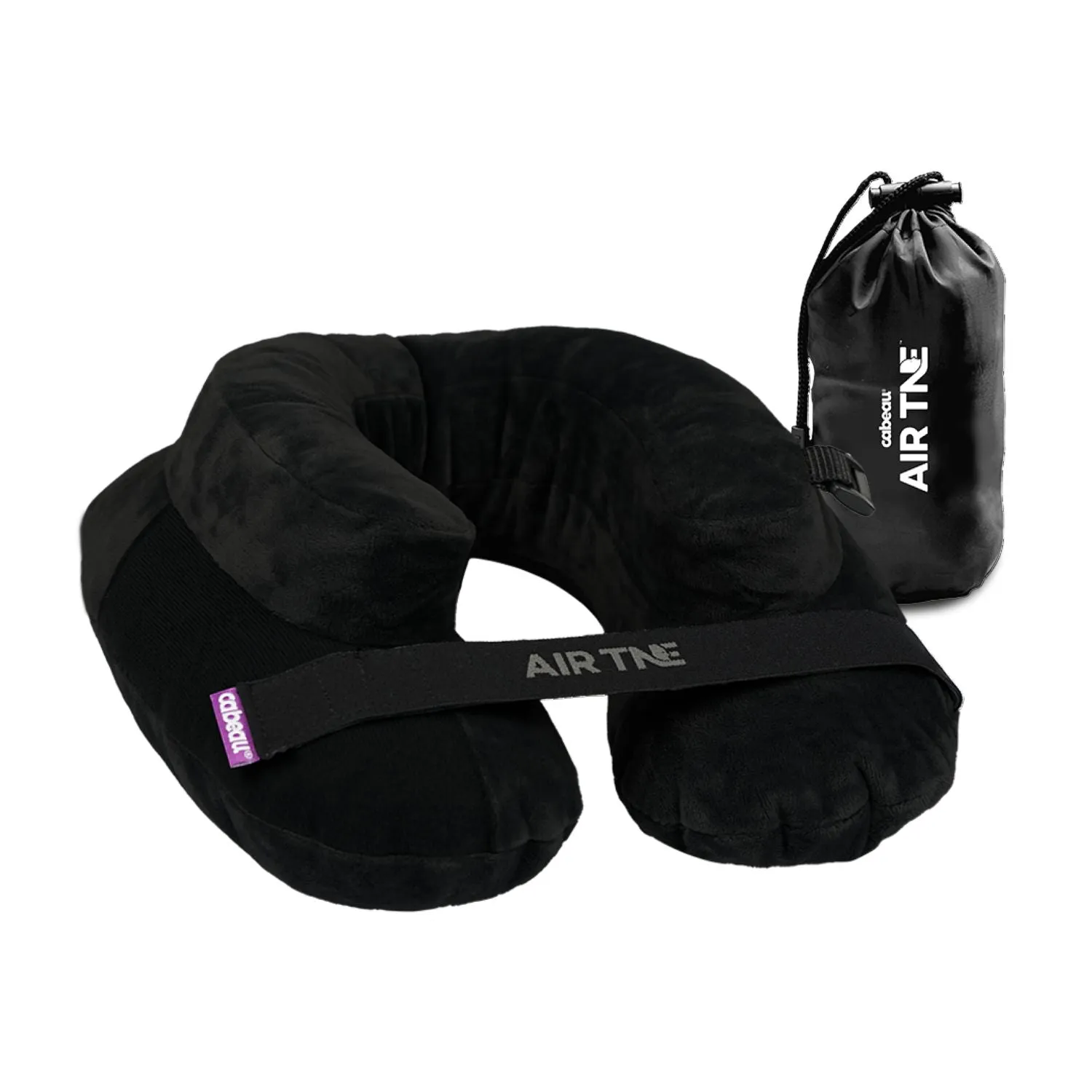Cabeau AirTNE Inflatable Travel Neck Pillow - Midnight