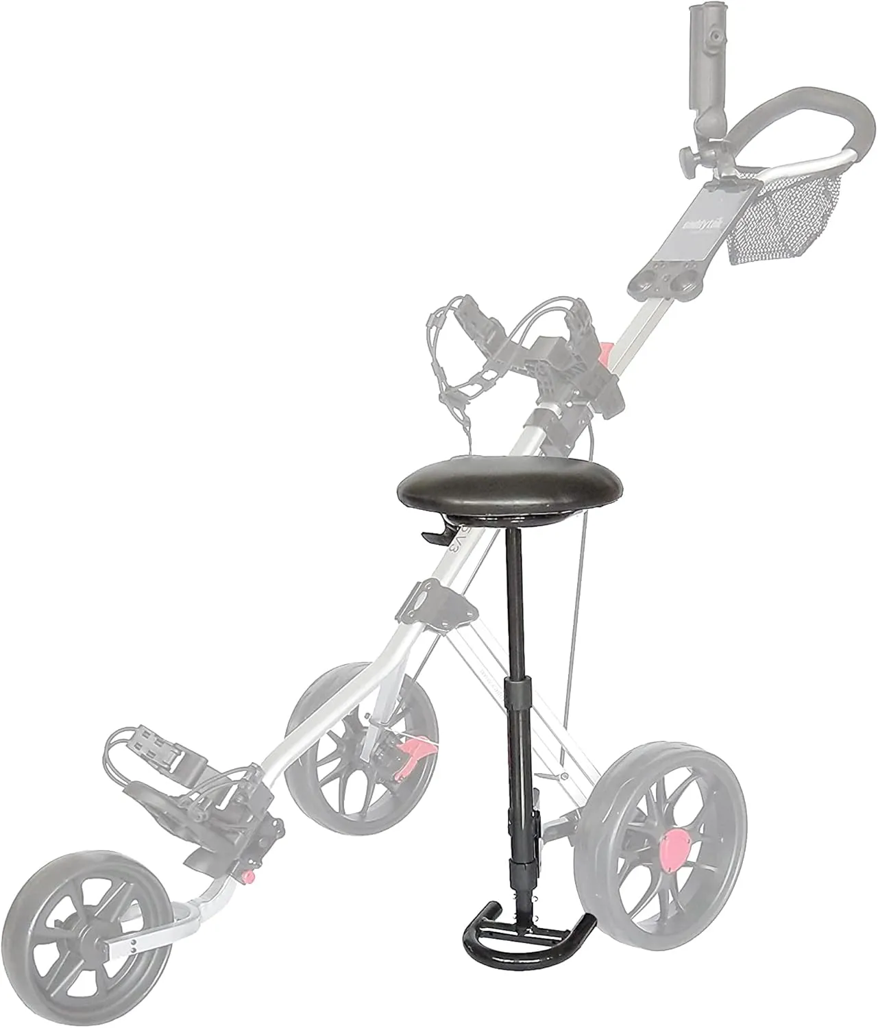 Caddytek Removable Seat for Golf Push Cart – Accessory for CaddyLite 11.5 V2 & V3 Models, Add-On Only, Golf Cart Not Included – Comfortable Golf Accessory for Walking Golfers