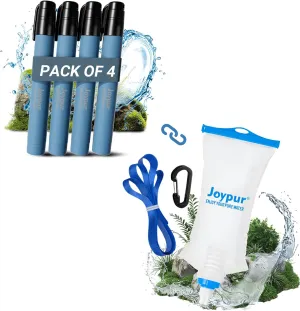 Camping Water Filtration Straw and Gravity Water Filter Camping for Travel, Backpacking and Emergency Preparedness, with Ultrafiltration Membrane