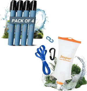 Camping Water Filtration Straw and Gravity Water Filter Camping for Travel, Backpacking and Emergency Preparedness, with Ultrafiltration Membrane