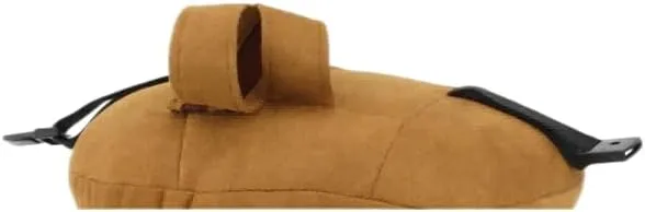 Car Headrest Pillow for Mazda Biante, Softness Breathable Adjustable Ergonomic Car Accessories,Brown