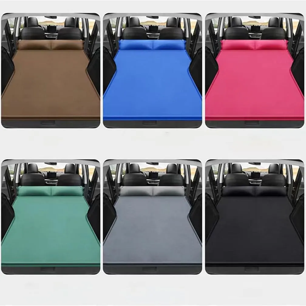 Car Inflatable Mattress, for Jeep Compass 2017-2024 Camping Sleeping Portable Leakproof Comfortable Durable, Auto Accessories,B-Blue