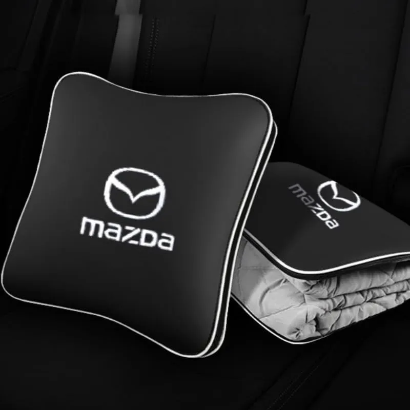 Car Lumbar Support Pillow for Mazda Biante 2008-2018, Memory Cotton Lumbar Pillow Back Cushion for Car Seat Lower Back Pillow Car Accessories,L-1pc