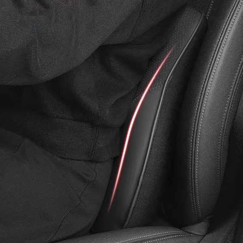 Car Lumbar Support Pillow for Mazda Biante 2008-2018, Memory Foam Lumbar Support Cushion Lumbar Pillow for Lower Back Pain Relief Car Back Cushion for Driving,B