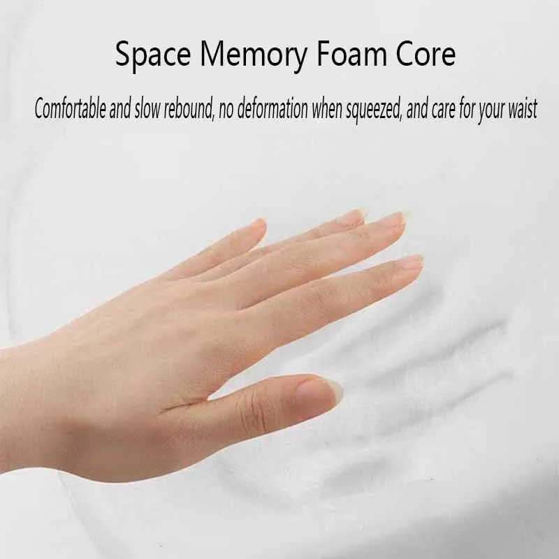 Car Lumbar Support Pillow for Mazda Biante 2008-2018, Memory Foam Lumbar Support Cushion Lumbar Pillow for Lower Back Pain Relief Car Back Cushion for Driving,B