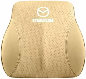 Car Lumbar Support Pillow for Mazda Biante 2008-2018, Memory Foam Lumbar Support Cushion Lumbar Pillow for Lower Back Pain Relief Car Back Cushion for Driving,B