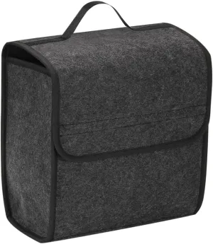 Car Trunk Organizer, Car Organizer and Storage with Lid, Foldable Vehicle Bag, Collapsible Trunk Storage Organizer, Cargo Trunk Organizer with Lid (11.8" * 11.4" *6.3")