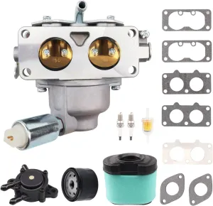 Carburetor for Briggs & Stratton 796227 V-Twin Engine Lawn Mower With Tune Up Kits, Replaces for 40G777 40H777 44M777 44P777 44S677 Engine