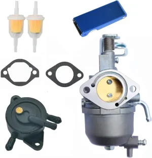 Carburetor For EZGO Kawasaki Engine RXV 2008  Gas Golf Carts TXT 2010-2015 EZ-GO Valor 2010-2014 with Fuel Pump E-Z-GO Repalce 808656 602061 72873G01