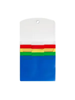 Cascading Wall Organizer, 4 Pockets, 4 Dividers