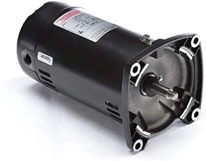 Century A.O. Smith 48Y Square Flange 1/2 HP Up-Rated Pool Filter Motor, 9.9/5.0A 115/230V USQ1052