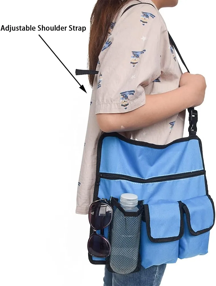Chair Armrest Organizer Bag for Beach Camping Storage Organizer Side Hanging Pouch Bag for Outdoor Chair