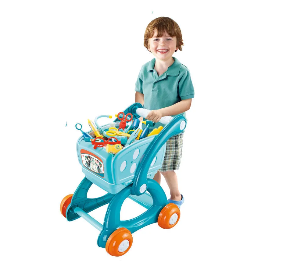 Children Doctor Transformable Cart