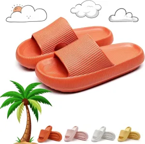 Cloud Slides - Original, Spongy Cloud Slippers, Pillow Slides for Women/Men, Arch Support Lightweight Thick