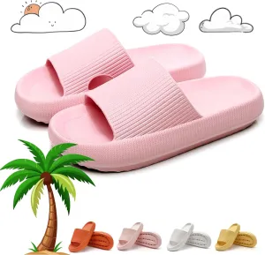 Cloud Slides - Original, Spongy Cloud Slippers, Pillow Slides for Women/Men, Arch Support Lightweight Thick