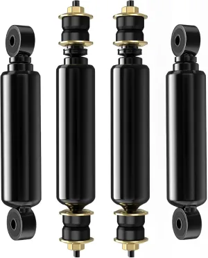 Club Car Shocks, Golf Cart Front Rear Shocks for Club Car DS 1988-up, Precedent 2004-up Gas & Electric Models, Golf Cart Shocks Absorbers, Replaces OEM #1014235 1015813 1010991 1014236, 4PCS