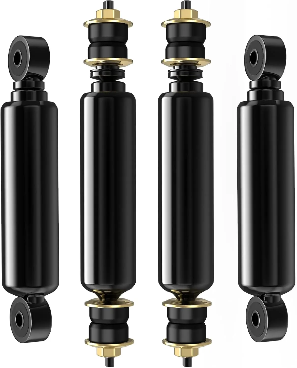 Club Car Shocks, Golf Cart Front Rear Shocks for Club Car DS 1988-up, Precedent 2004-up Gas & Electric Models, Golf Cart Shocks Absorbers, Replaces OEM #1014235 1015813 1010991 1014236, 4PCS