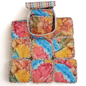 COLOR CRUSH PRINT Earring Organizer