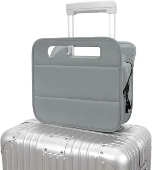 CONTAIL 13 Inch 3L Airport Accessories Storage,Small Business Handbag,Suitcase Drink Holder,Travel Essentials Organizer