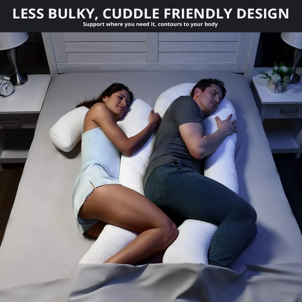 Contour Swan Body Pillow w/Pillowcase Cool XL - As Seen on TV