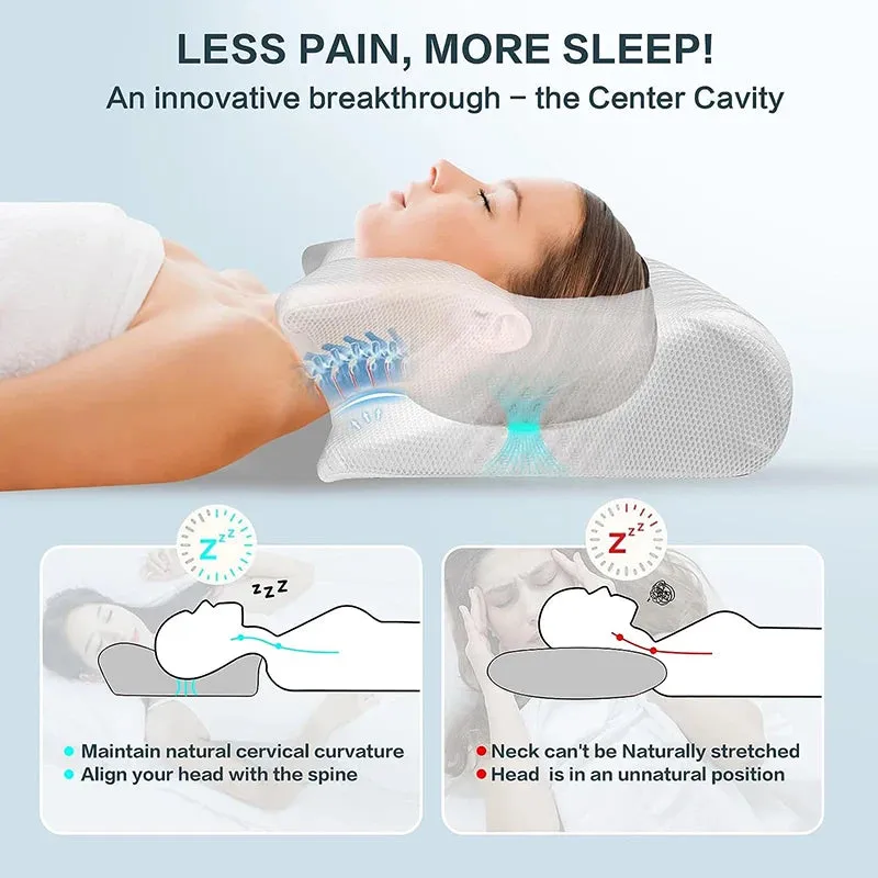 ContourCloud™ Ergonomic Pillow