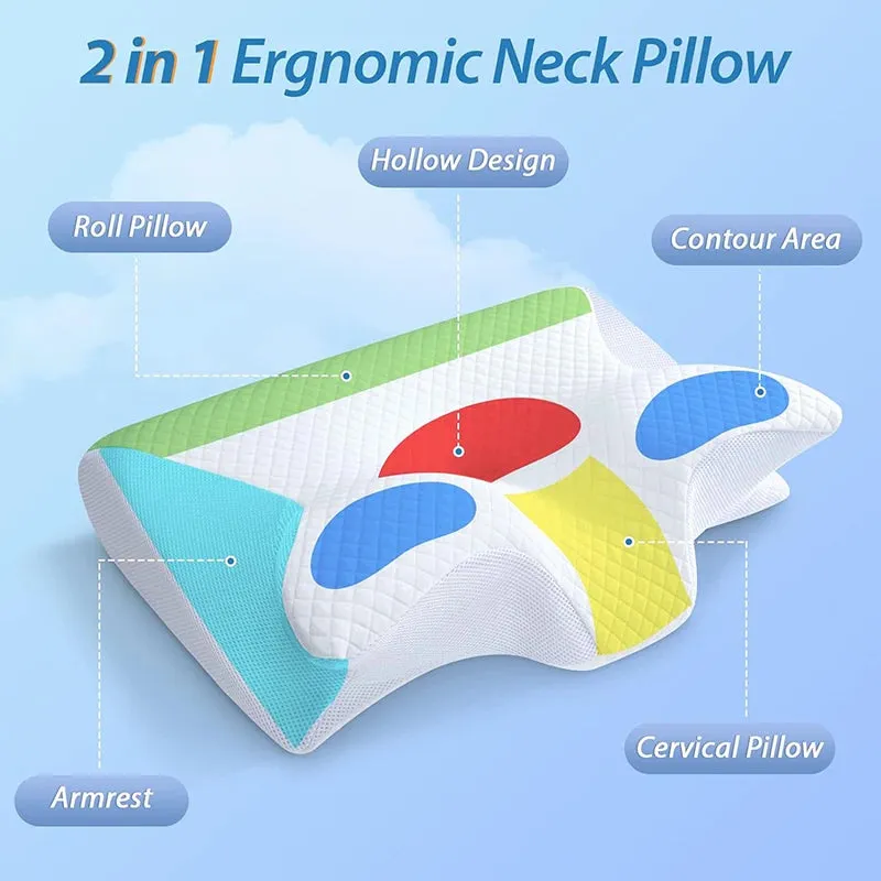 ContourCloud™ Ergonomic Pillow