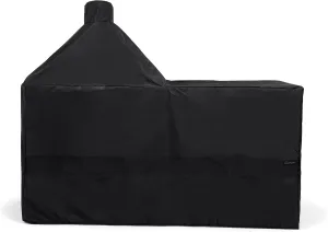 Covermates Kamado Cart Grill Cover - Weather Resistant Outdoor Cover, Protects Large Table and Round Grills Outdoor, Classic 12-Guage Vinyl, Cart 62W x 34D x 54H, Black