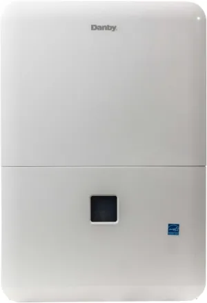 Danby DDR050BJP2WDB 50 Pint Dehumidifier with Pump in White Electronic controls with LED display