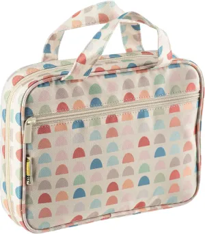 DIVERSEBEE Bible Cover with Handles, Zippered Bible Carrying Case for Women and Girls, Bible Tote Bag for Kids, Bible Book Cover, Bible Accessories, Christian Gifts 7.5 x 10 x 2.5in (Blossom)