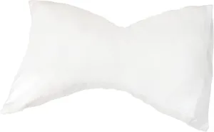 DMI Neck Pillow for Cervical, Neck and Shoulder Support to Relieve Pain and Headaches with Removable Cover, Medium Support, White