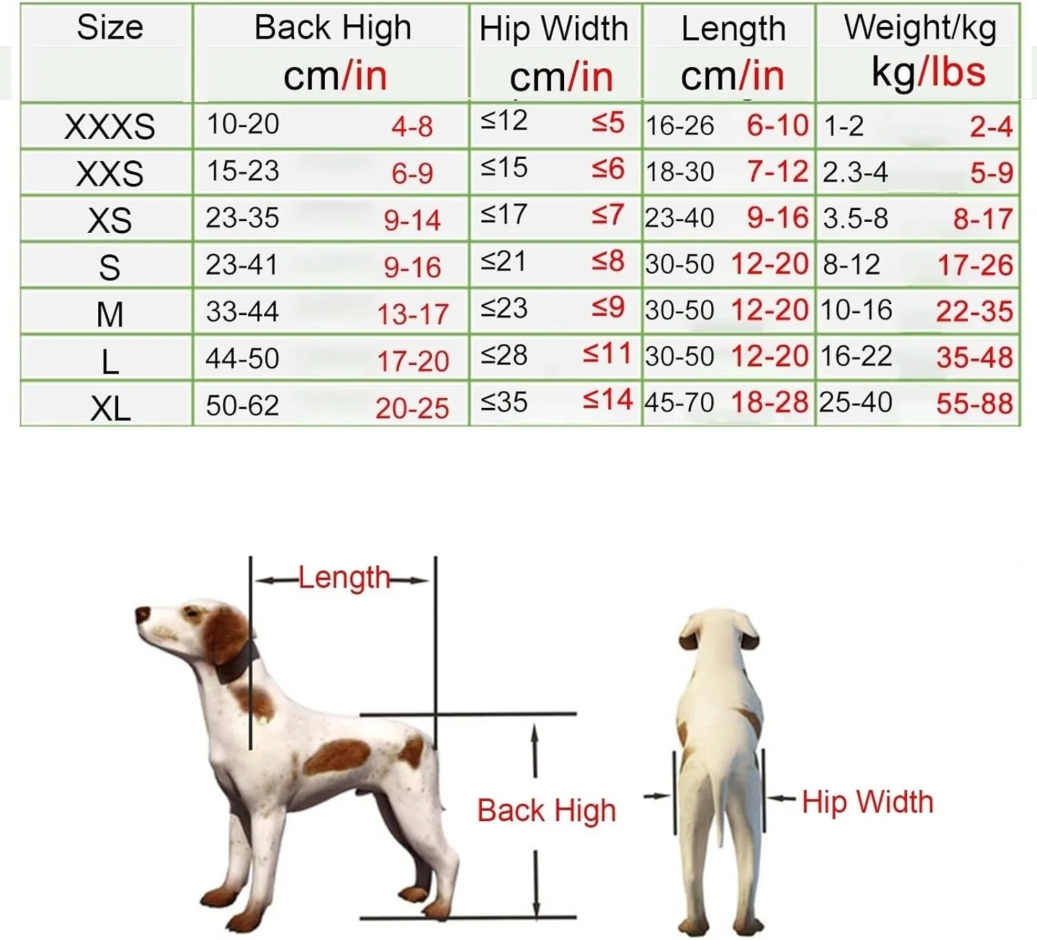 Dog Wheelchair, Dog Leg Brace Support, Dog Large Small Medium Wheelchair Cart, with Dog Leash & Handbag & Back Leg Pull Leash, Disabled Dogs Cat Rehabilitation Walk Car, Pink
