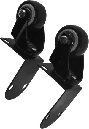 DOITOOL 360° Rotating Silent Casters Set of 2 Swivel Casters for Furniture Heavy Duty for Cabinets Easy Cleaning