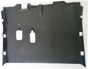 Dr.Acces Golf Cart Floor Mat for E-Z-GO EZGO RXV Gas&Electric Years 2008&up | Black Rubber Floor Mat