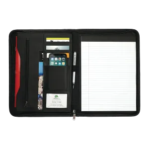 DuraHyde Zippered Padfolio
