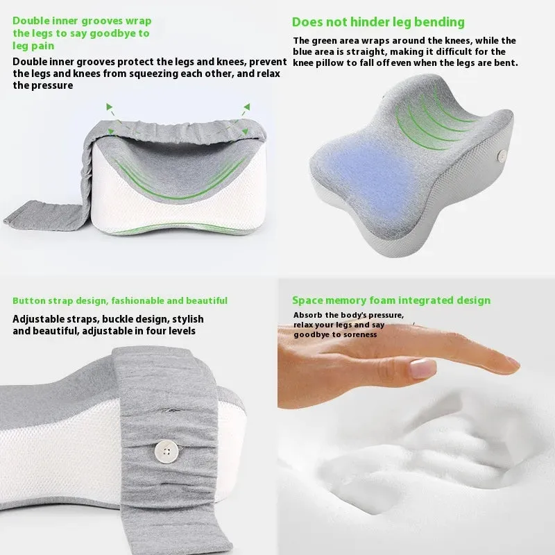 Ergonomic Knee Pillow – Designed for Side Sleep Comfort