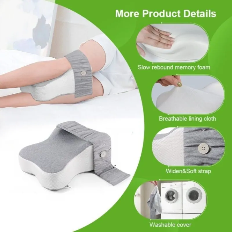 Ergonomic Knee Pillow – Designed for Side Sleep Comfort