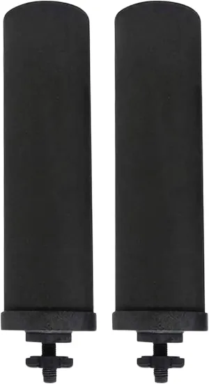 EuroGuard® Gravity Water Filter Replacement Cartridges – 2 Pack | Compatible with Berkey® Systems | NSF/ANSI 42&372 Standard | Removes 99.99% Chlorine, Heavy Metals, Pesticides and others