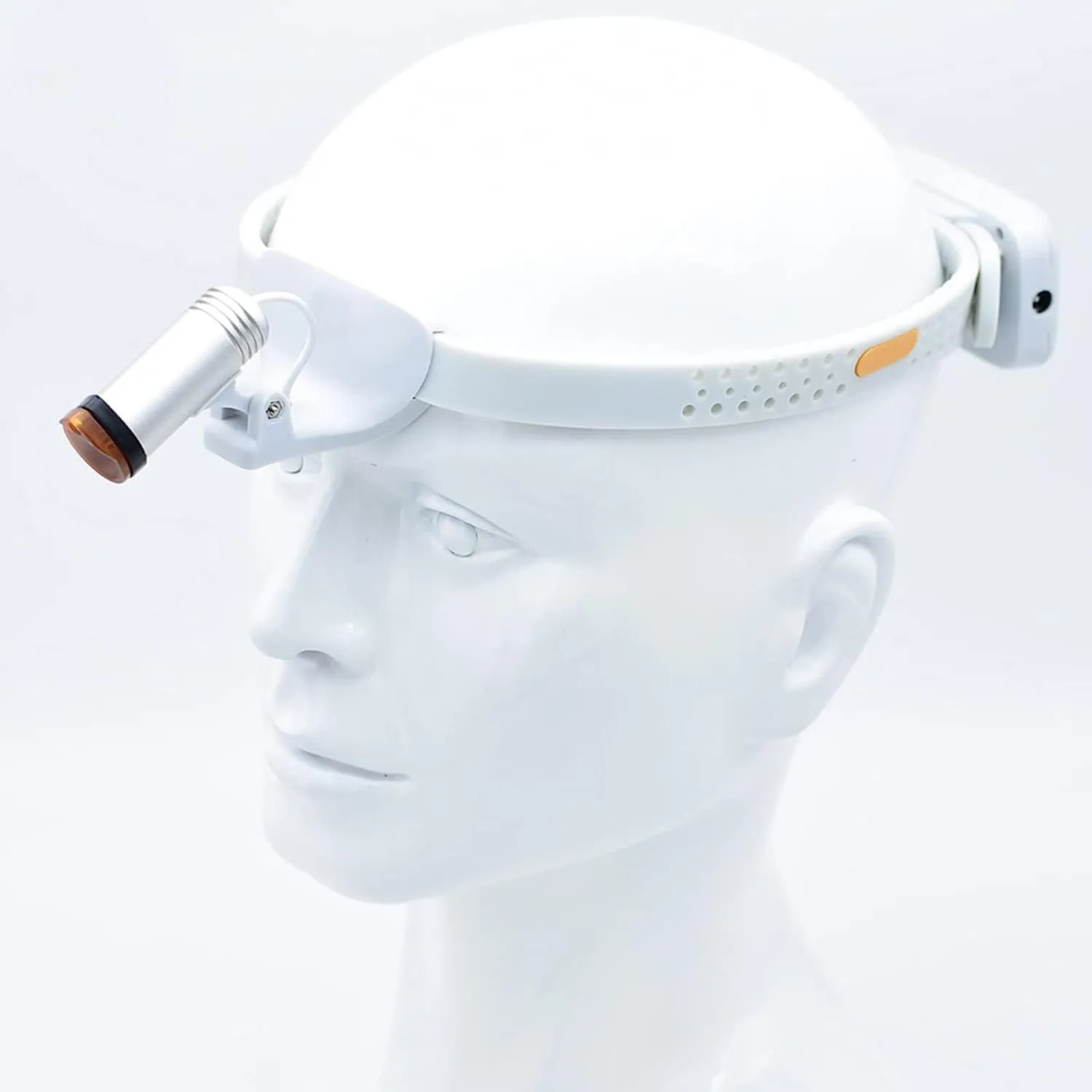 EustomA LED Spot Headlight 3W Headlamp Portable LED Head Lamp Headband Light Spot Adjustable KD-203AY-8