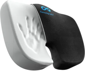 Everlasting Comfort Doctor Recommended Memory Foam Seat Cushion for Office Chairs & Car Seat - Ergonomic Office Desk Accessories for Tailbone Pain Relief, Sciatica & Back Support