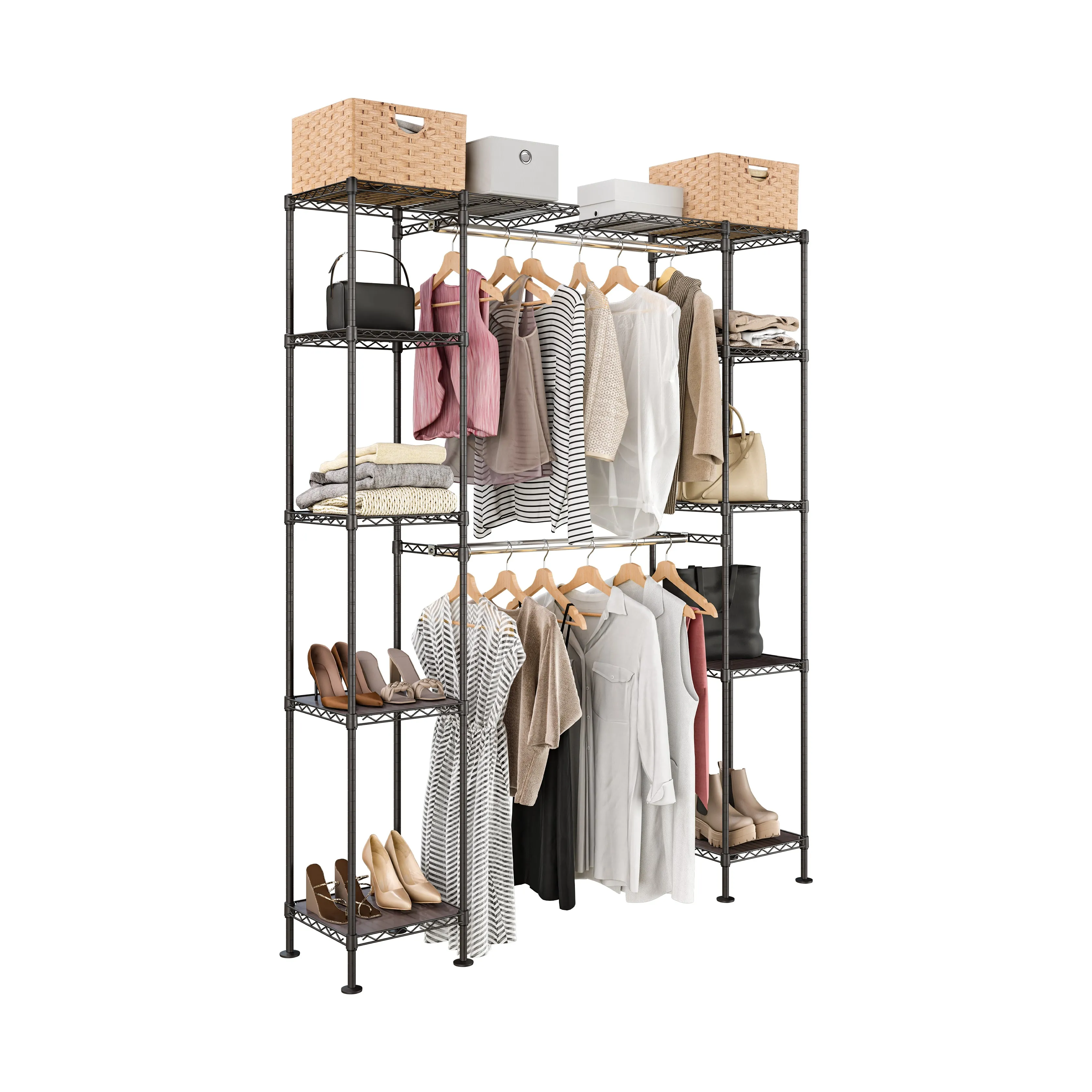 Expandable Closet Organizer System