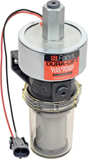 Facet-Purolator Facet 40290, Facet Dura-Lift 12v Fuel Pump, 1/8 NPT, 12-15 psi, 60" Lift
